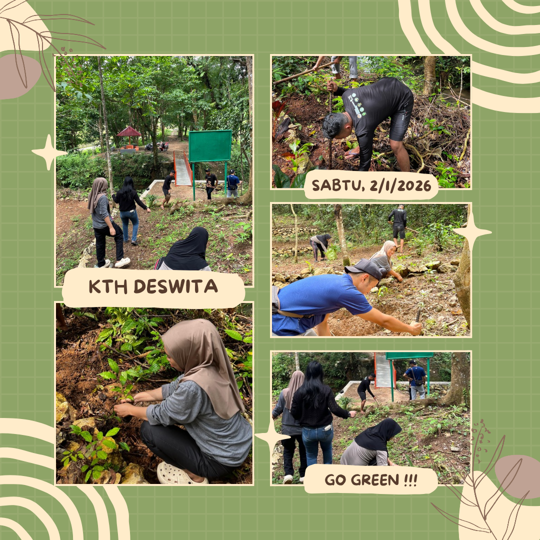 Perkuat Ekosistem Wisata, KTH DESWITA Tanam Pohon Tabebuya di Camping Ground Desa Tabo-Tabo